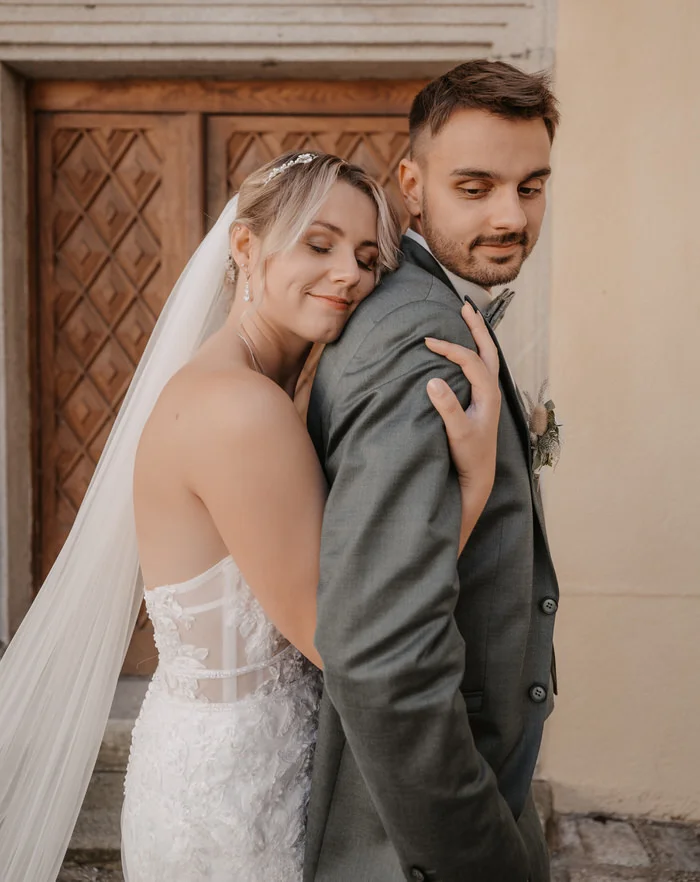 Brautpaar bei Hochzeit Meierhof in Aigen Schlägl