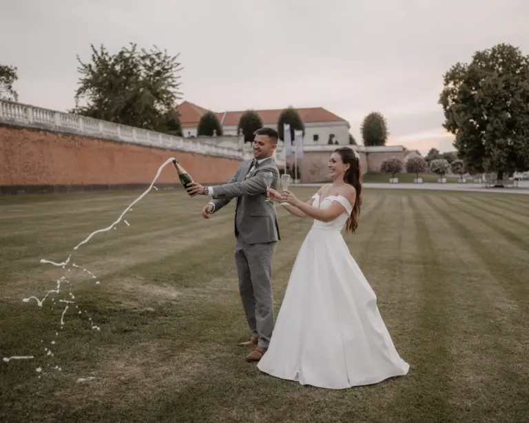 Hochzeit im Schloss Hof in Niederösterreich